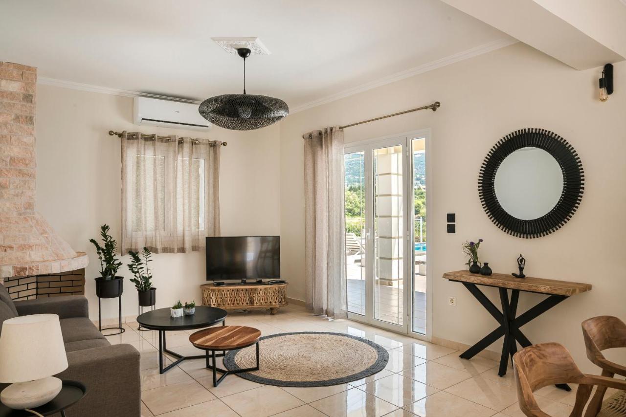 טרפזאקי Villa Thalassa Kefaloniaprivatevillas מראה חיצוני תמונה